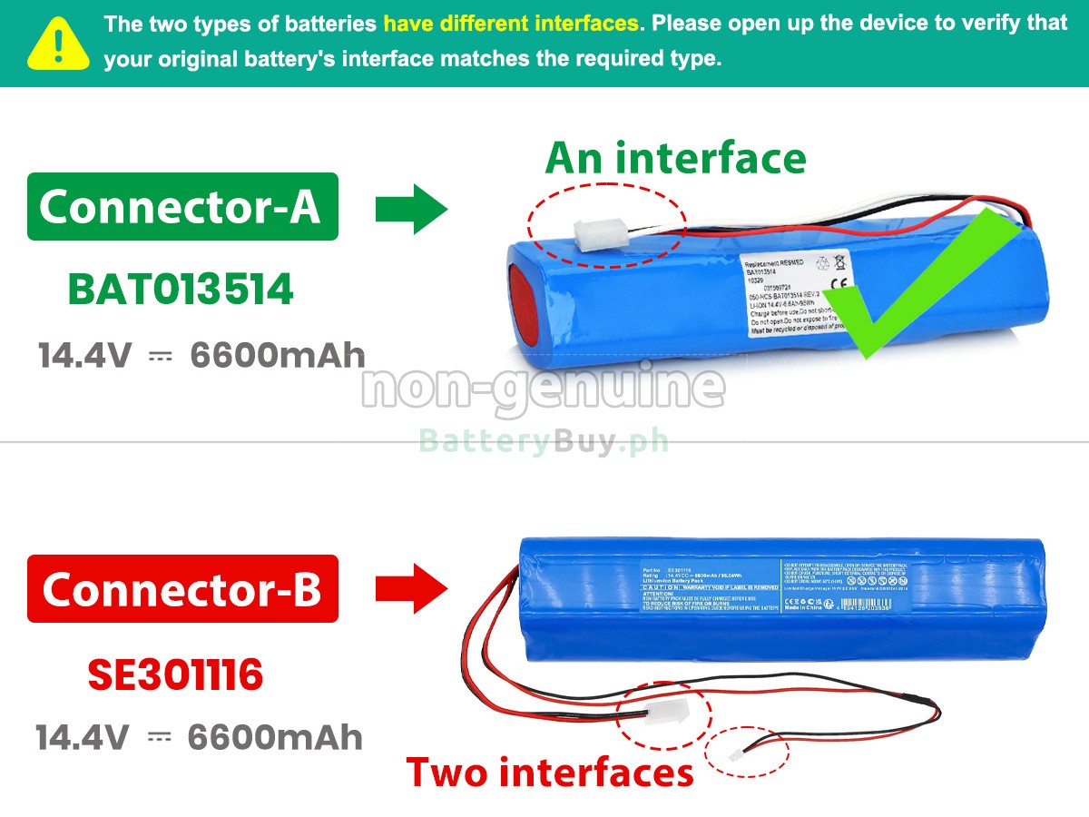 ResMed ELISEE 150 Replacement Battery