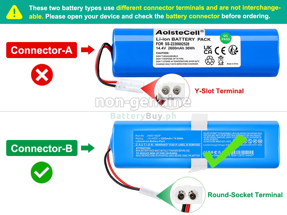 Rowenta SS-2230002529 Replacement Battery