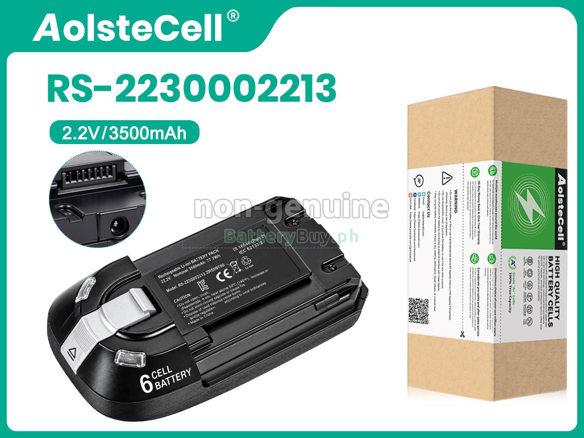 Rowenta RS-2230002213-SELF Replacement Battery