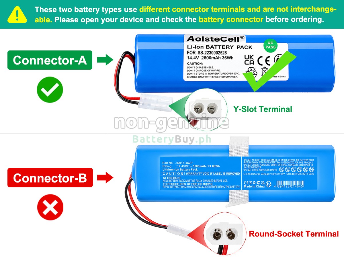 Rowenta SS-2230002529 Replacement Battery