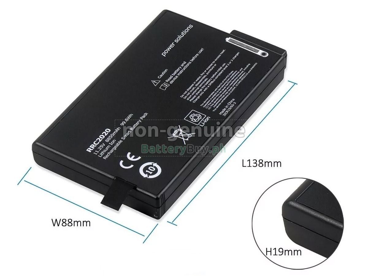 RRC RRC2020-L Replacement Battery