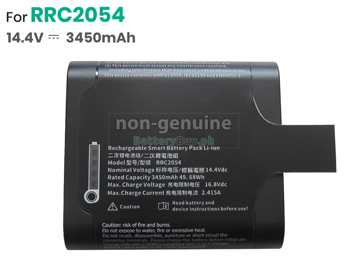 RRC CAM02 Replacement Battery
