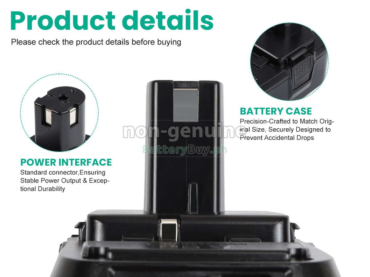 Ryobi P3310 Replacement Battery