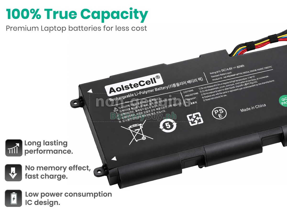 Samsung NP700Z7C Replacement Battery