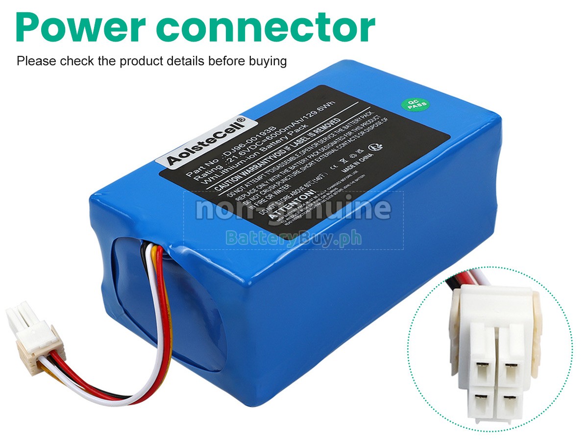 Samsung VR1AM7010UW/AA Replacement Battery