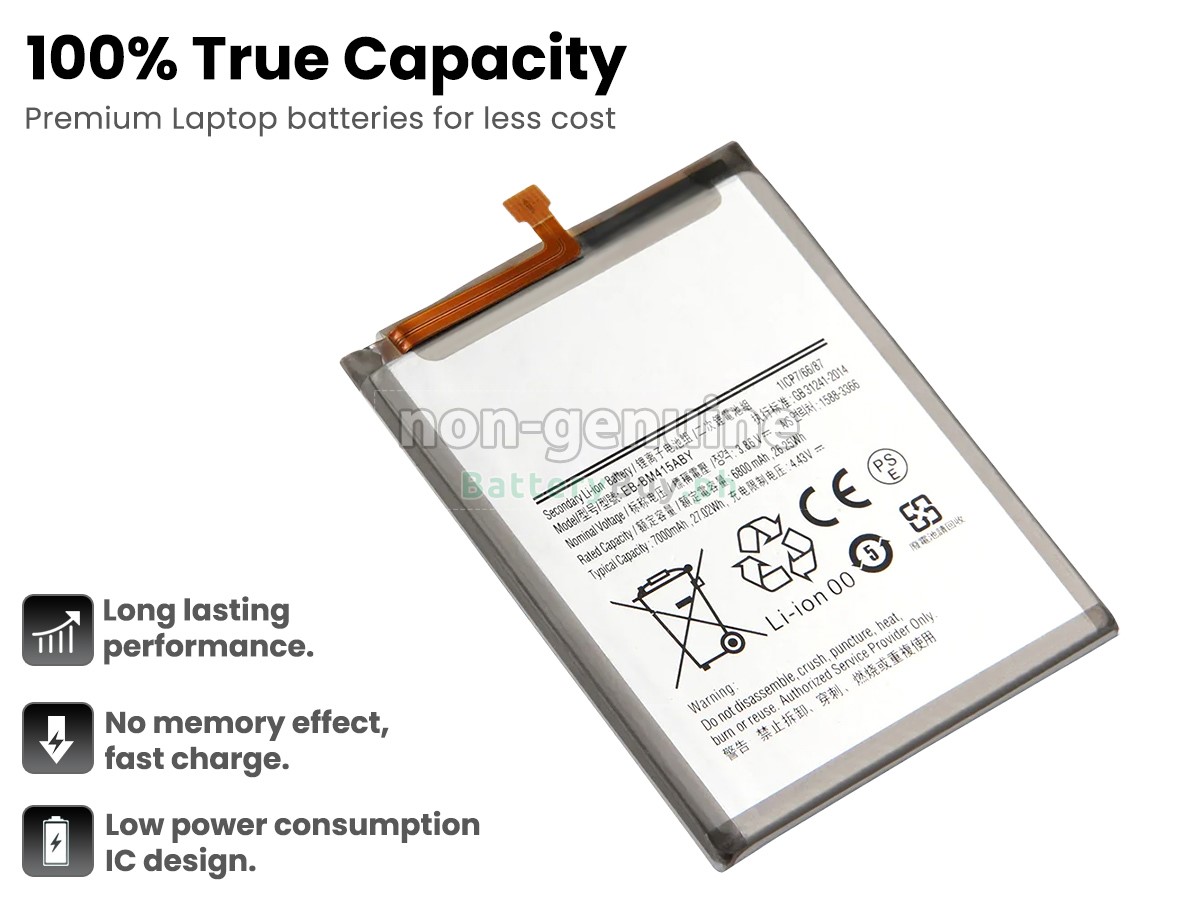 Samsung GALAXY M515F Replacement Battery