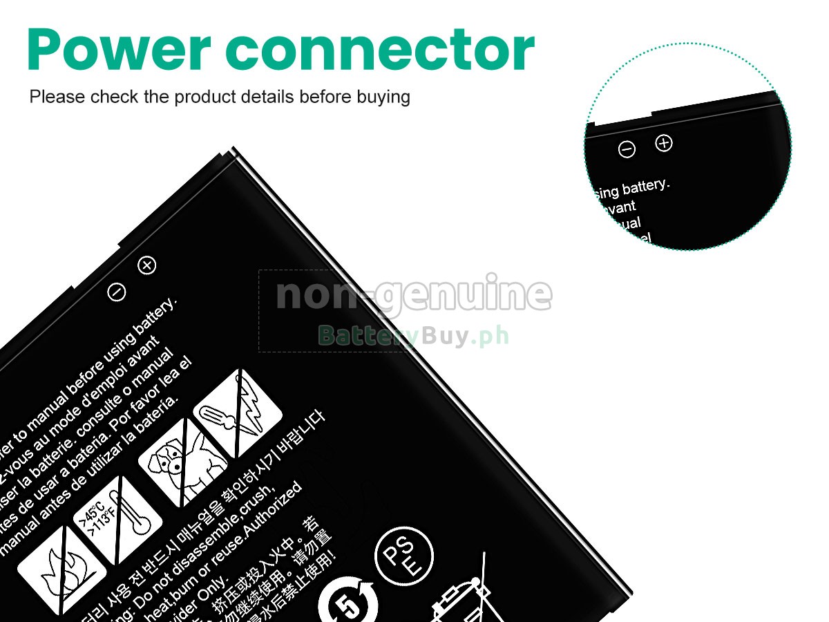 Samsung SM-T636B Replacement Battery