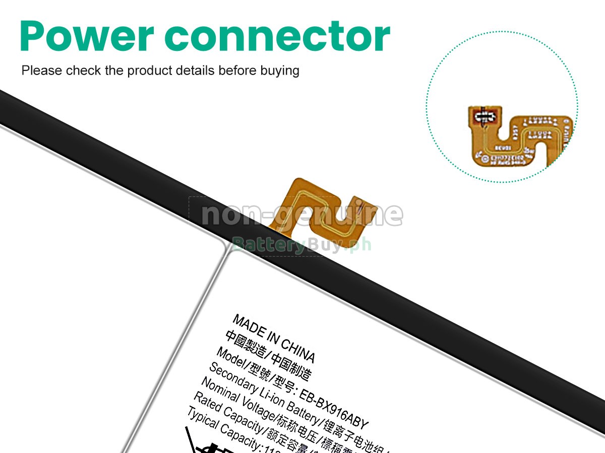 Samsung SM-X906B Replacement Battery