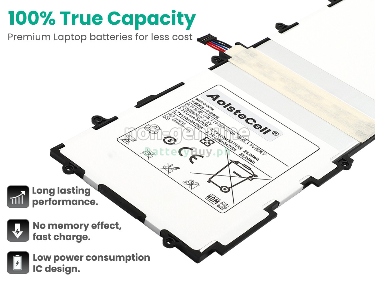 Samsung GT-P5100 Galaxy TAB 2 10.1 Replacement Battery