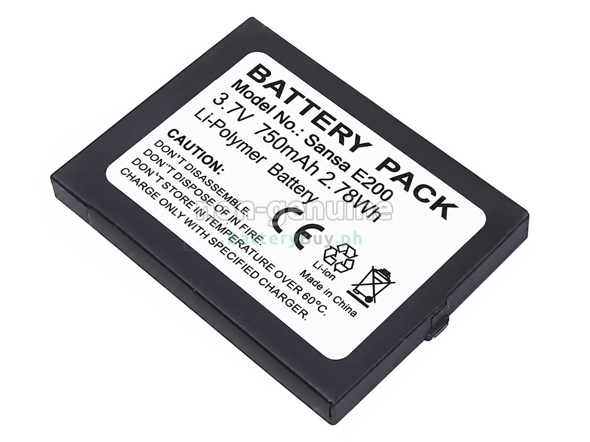 SanDisk SANSA E200 Replacement Battery