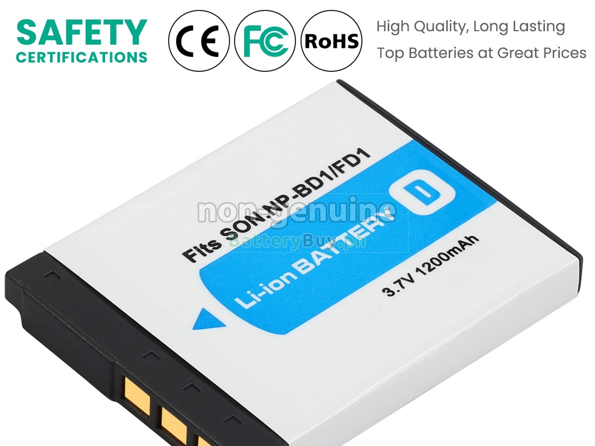 Sony DSC-TX1H Replacement Battery