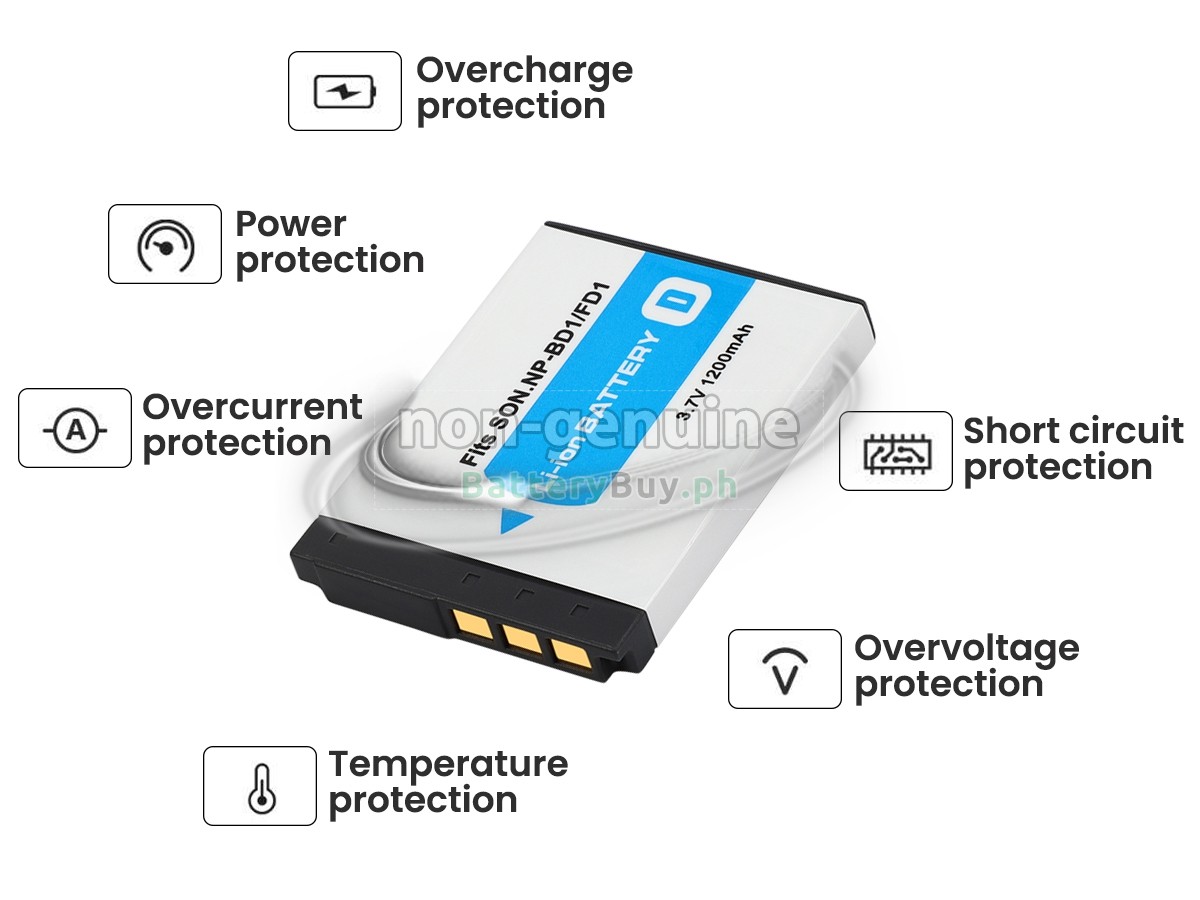 Sony DSC-TX1H Replacement Battery