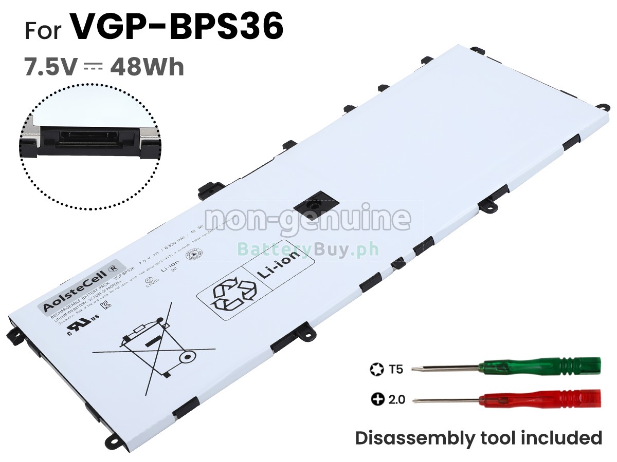 Sony SVD1322S1C Replacement Battery