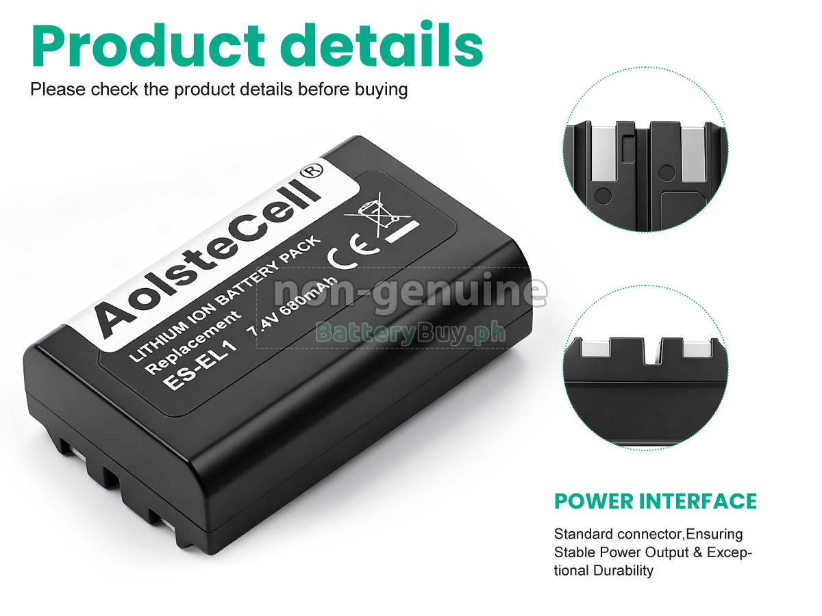 Suzhou Kangjie ES-EL1 Replacement Battery