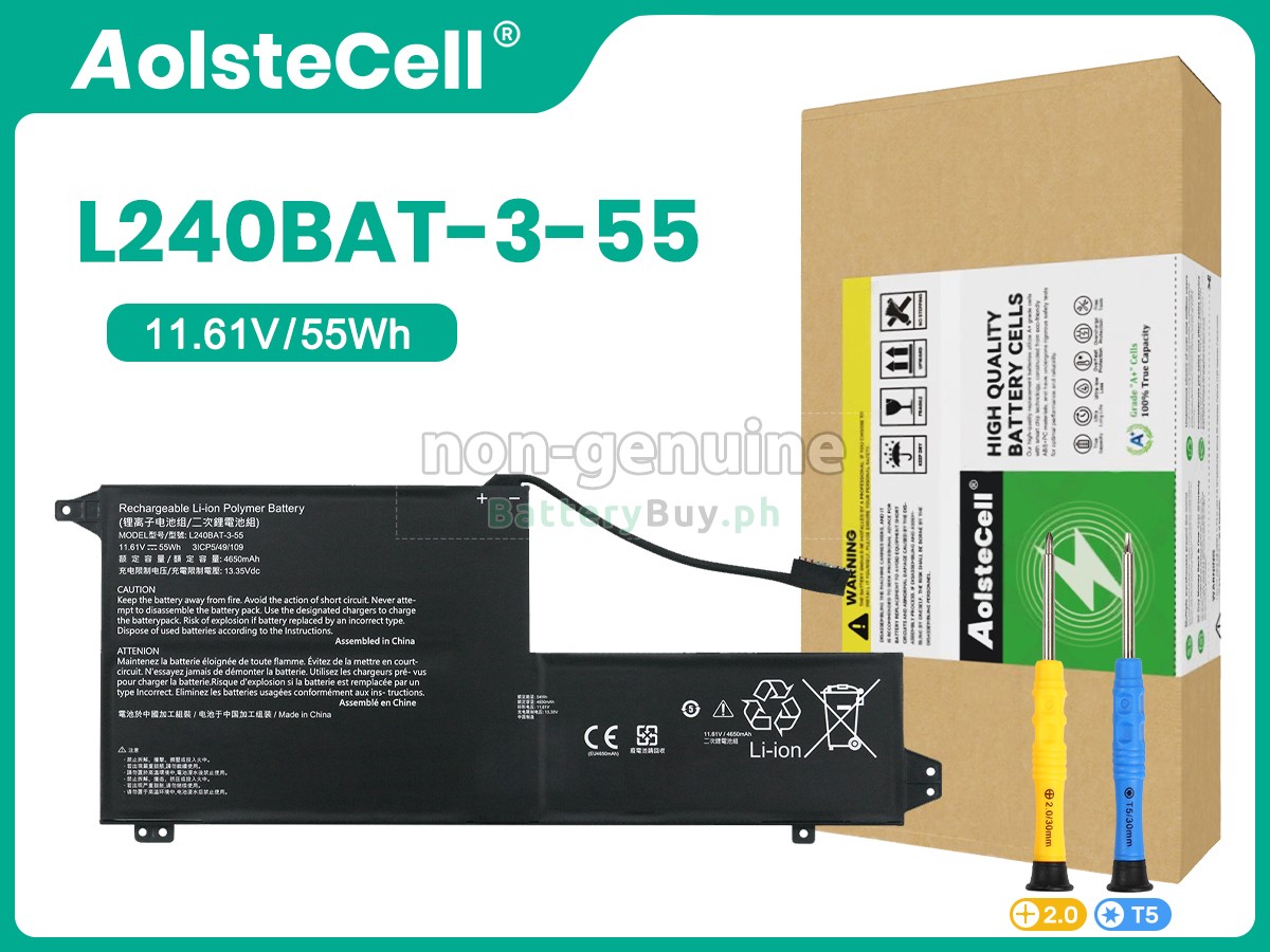 SYSTEM76 L240BAT-3-55 Replacement Battery