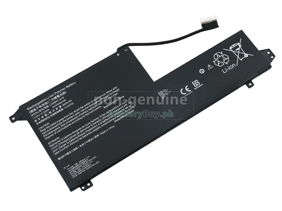 SYSTEM76 L240BAT-3-55 Replacement Battery