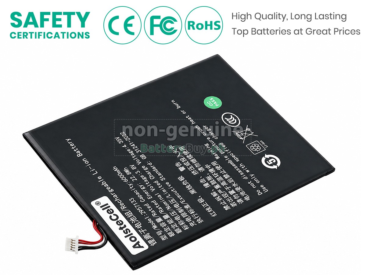 Teclast 2957133 Replacement Battery