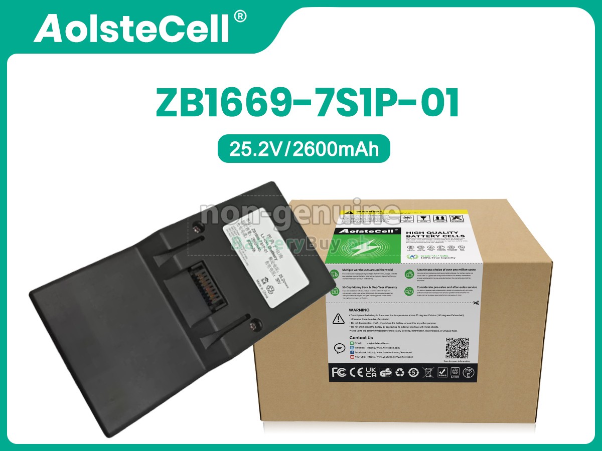TEK ZB1669-7S1P-01 Replacement Battery