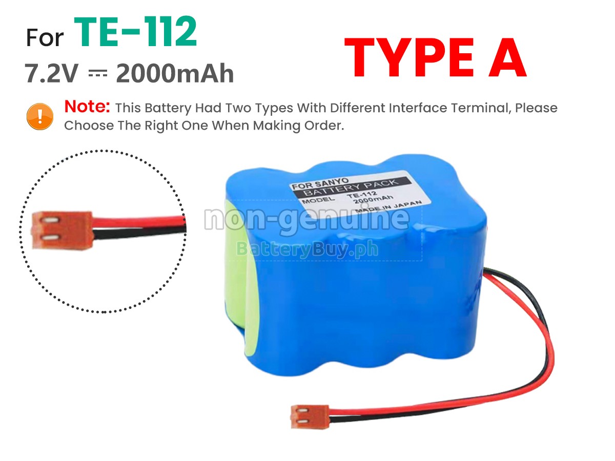 Terumo 6N-1200SCK Replacement Battery