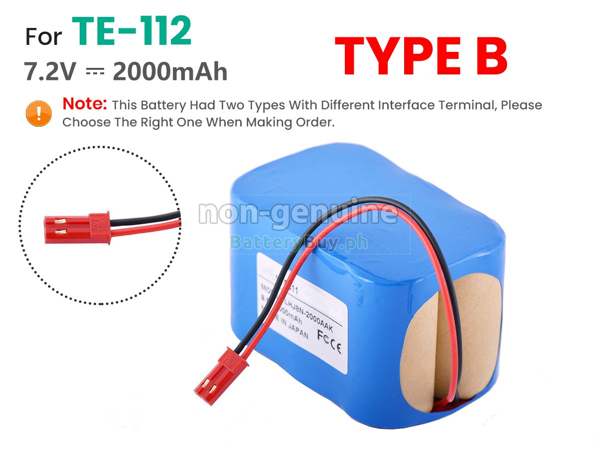 Terumo 6N-1200SCK Replacement Battery