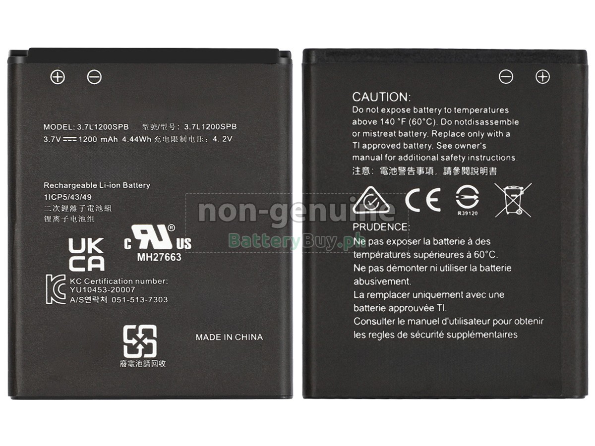 Texas Instruments TI-NSPIRE CX II Replacement Battery