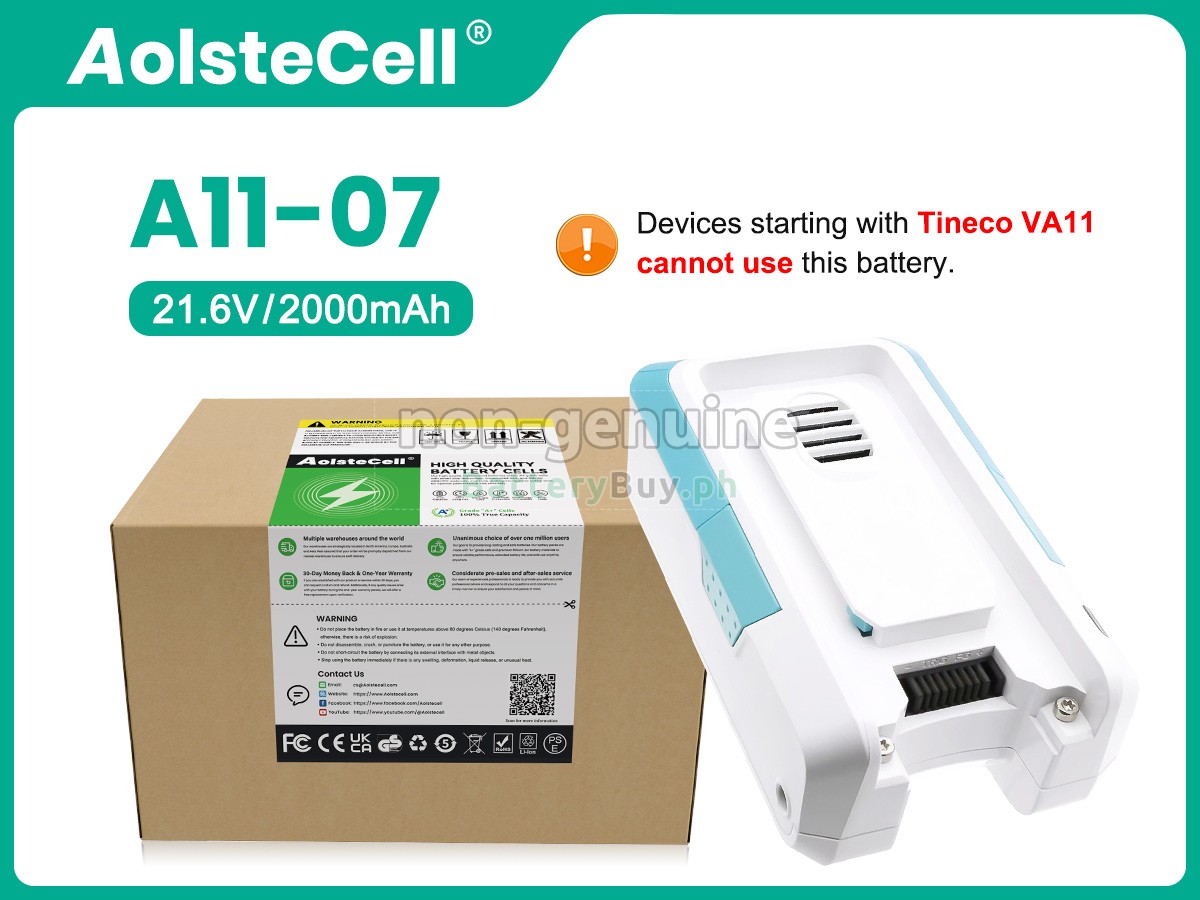 Tineco A11 MASTER Replacement Battery