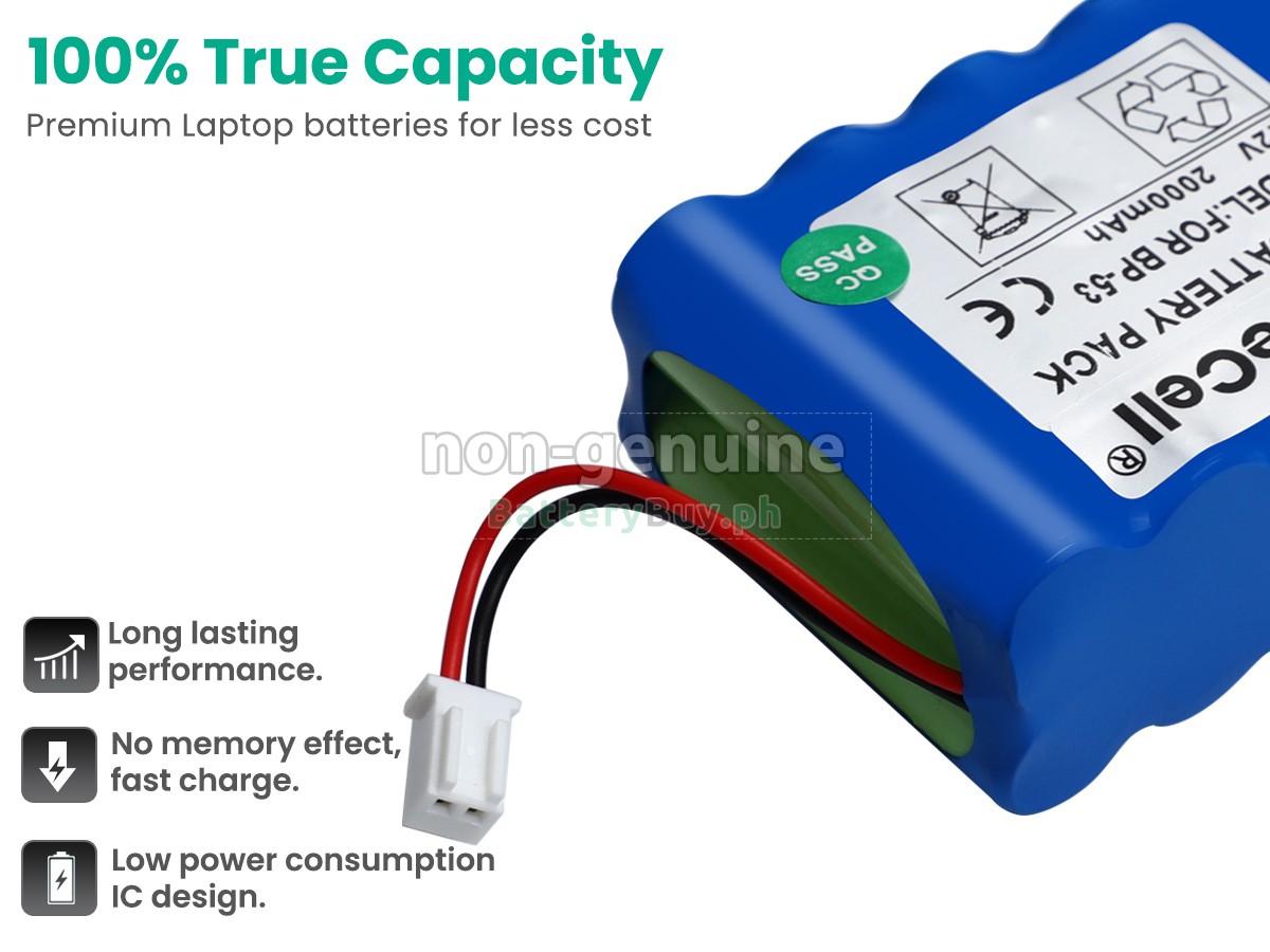 TOP SYRINGE PUMP 2200 Replacement Battery