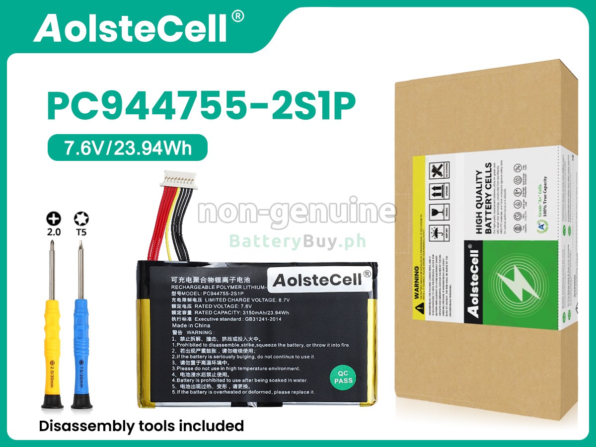 Topdon PC944755-2S1P Replacement Battery