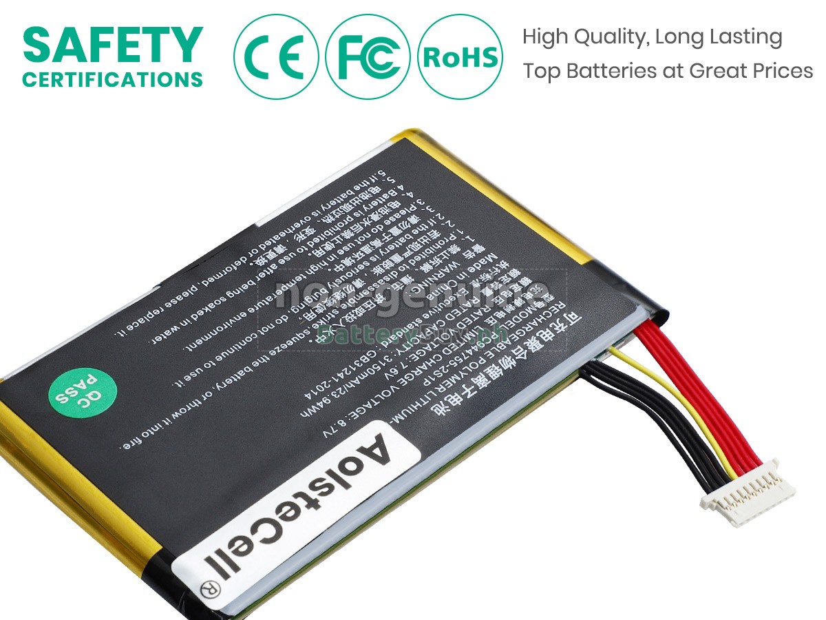 Topdon PC944755-2S1P Replacement Battery
