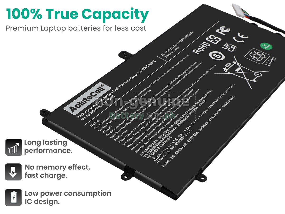 Toshiba PA5242U-1BRS Replacement Battery