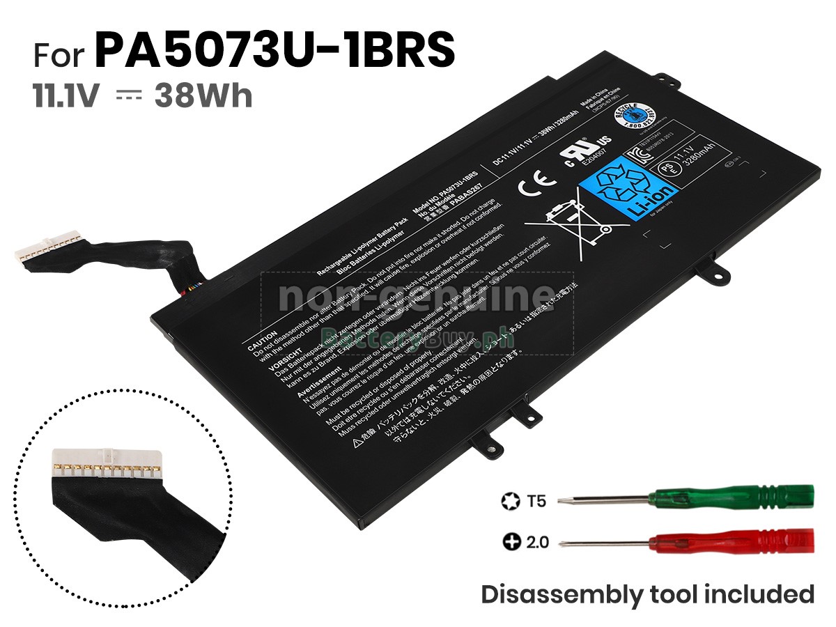 Toshiba Satellite U925T-S2300 Replacement Battery