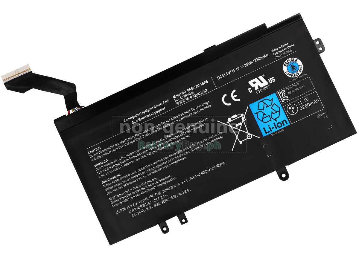 Toshiba Satellite U925T-S2300 Replacement Battery