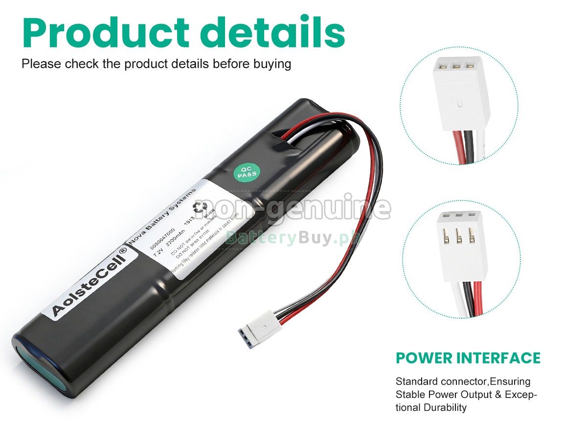 Trilithic 0090047000 Replacement Battery