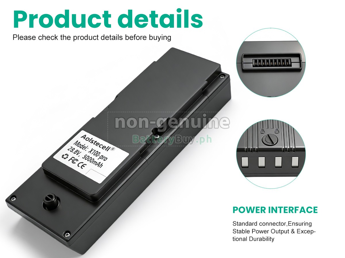 UWANT X100-PRO Replacement Battery