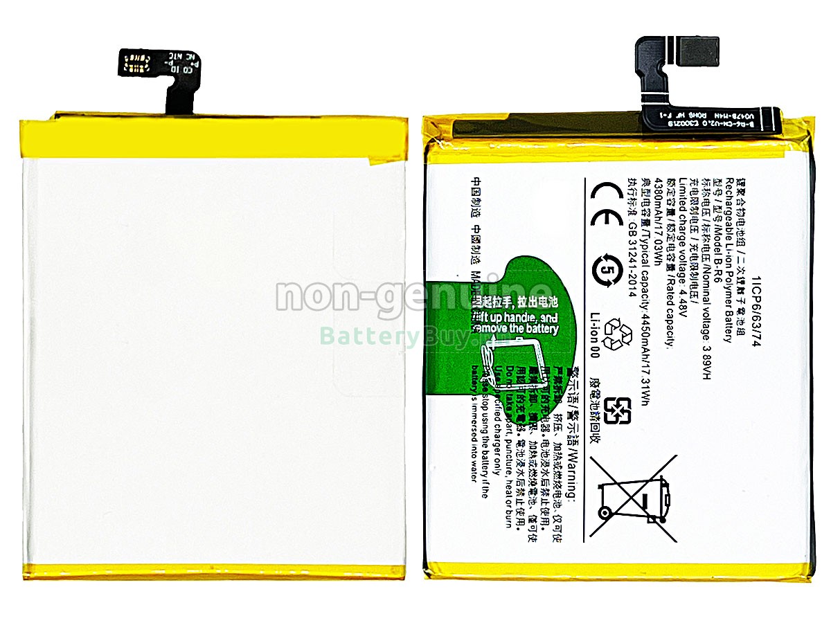 Vivo B-R6 Replacement Battery