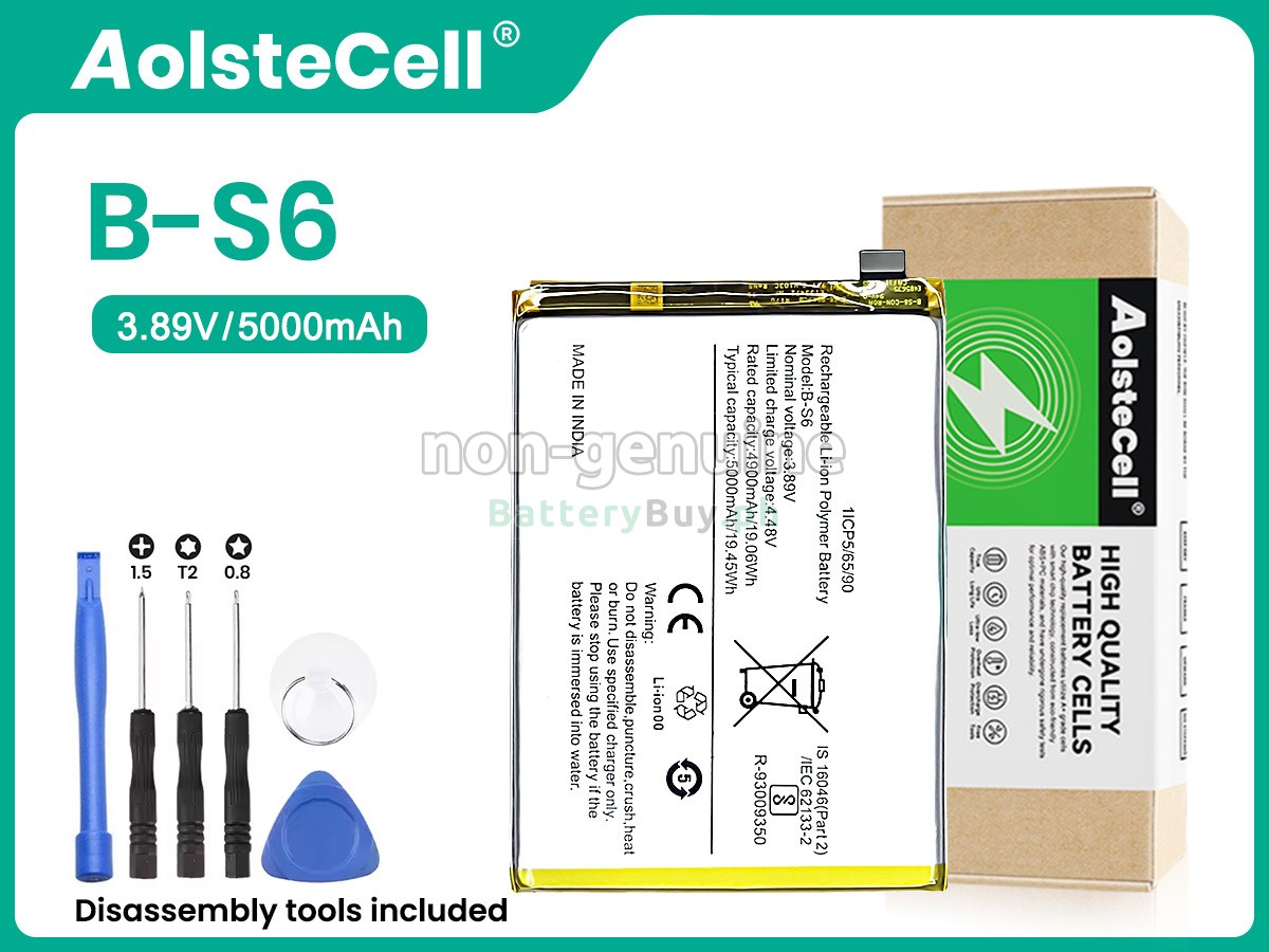 Vivo B-S6 Replacement Battery