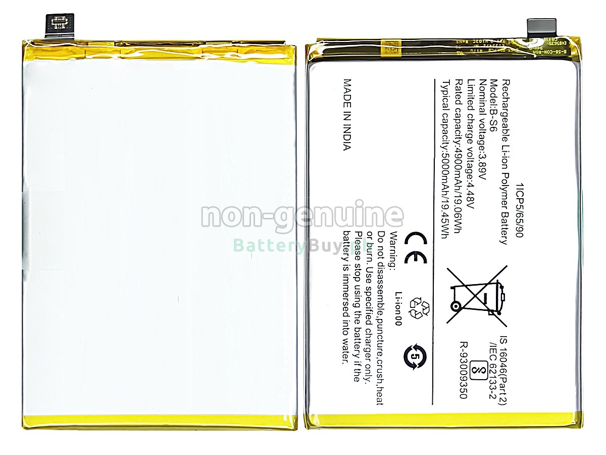 Vivo B-S6 Replacement Battery