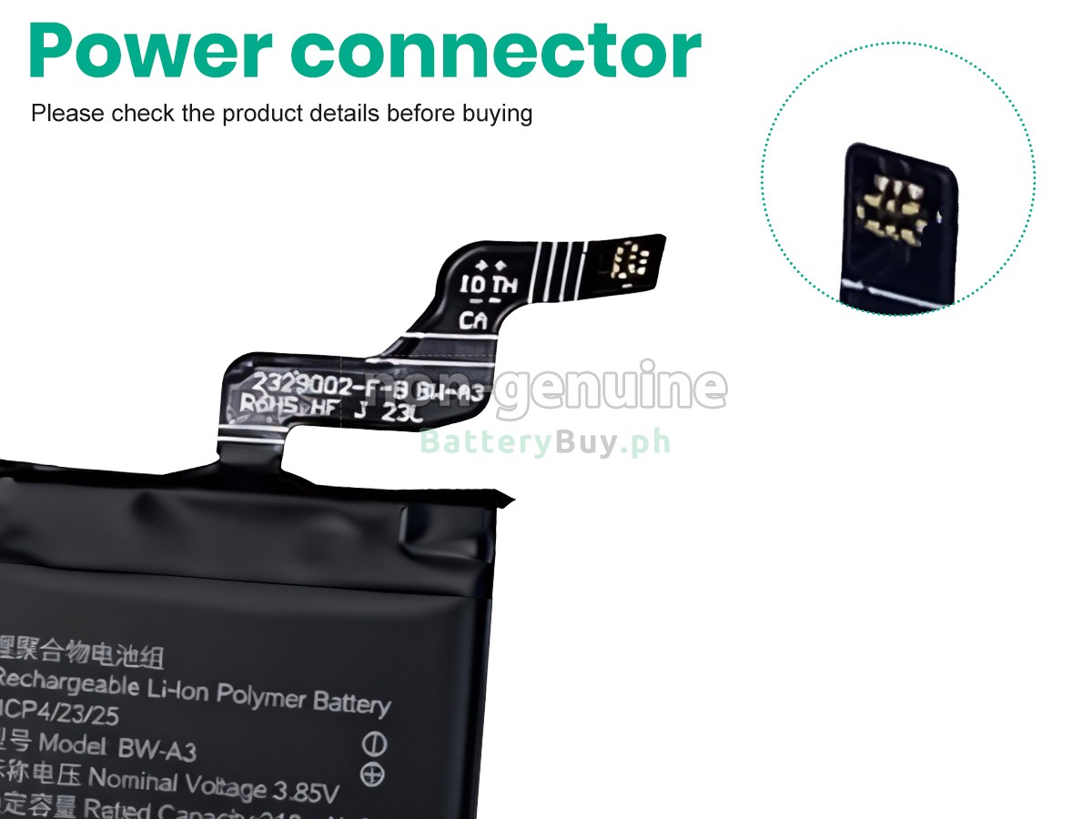 Vivo BW-A3 Replacement Battery