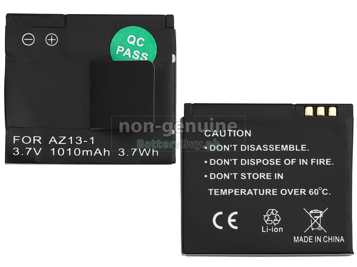 Xiaomi YI 1 ACTION CAMERA Replacement Battery