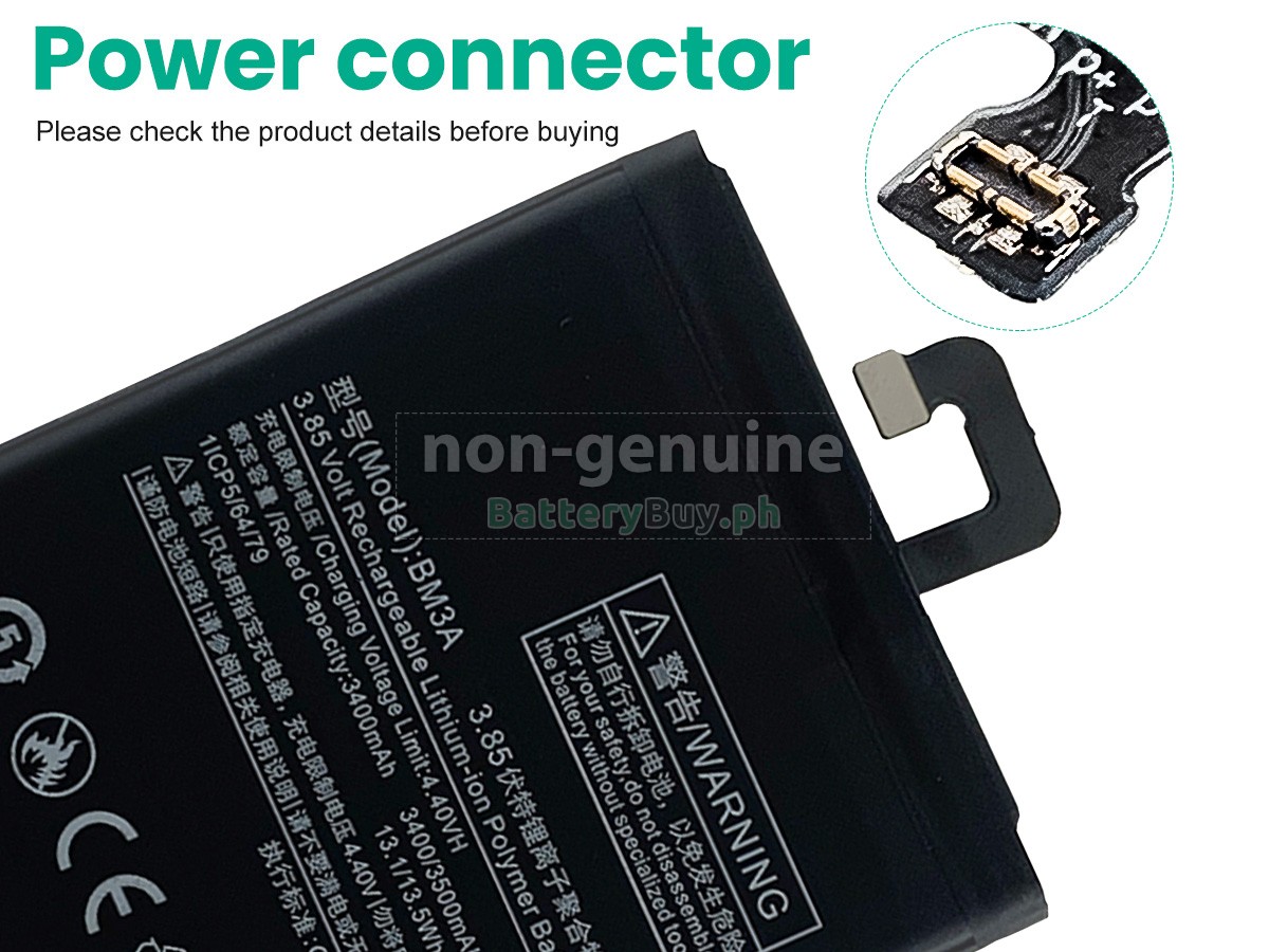 XiaoMi BM3A Replacement Battery