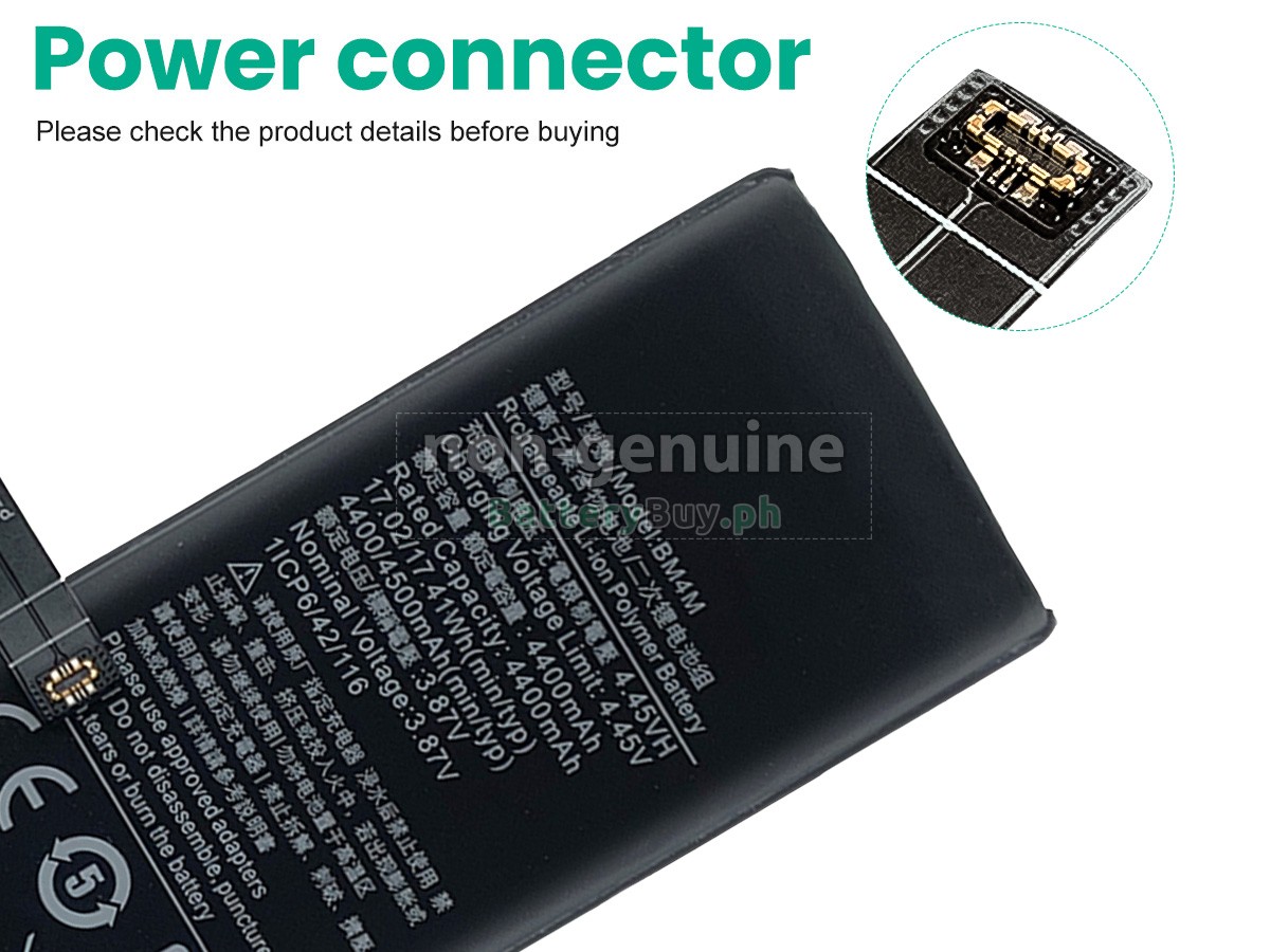 XiaoMi 10PRO 5G Replacement Battery