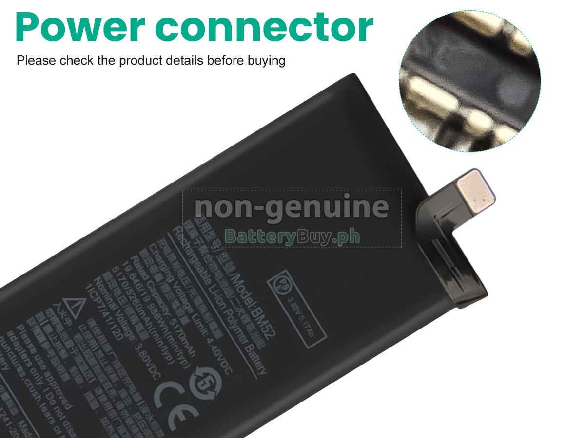 XiaoMi BM52 Replacement Battery