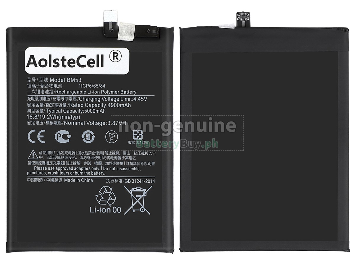 XiaoMi M2007J3SP Replacement Battery