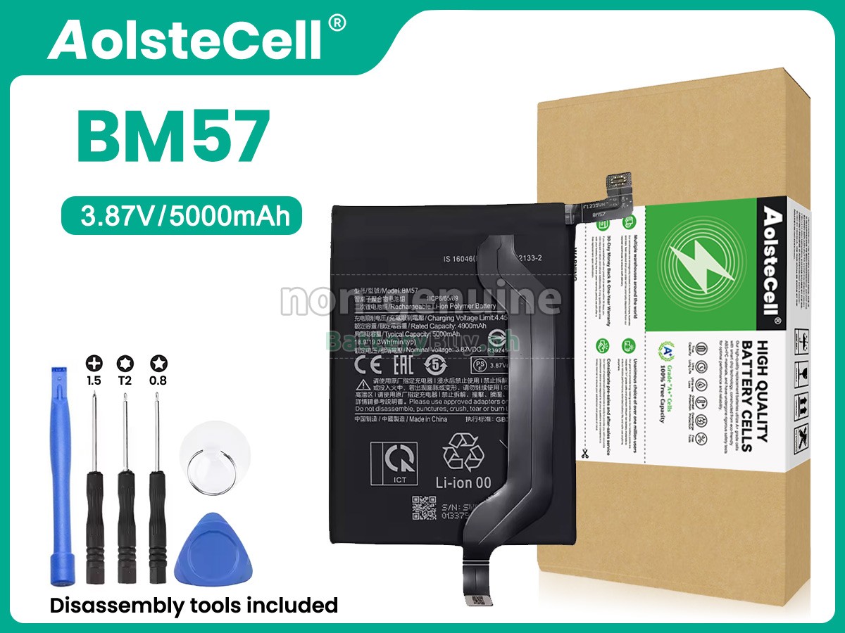 XiaoMi REDMI NOTE 10 PRO Replacement Battery