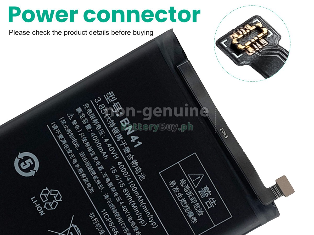 XiaoMi BN41 Replacement Battery