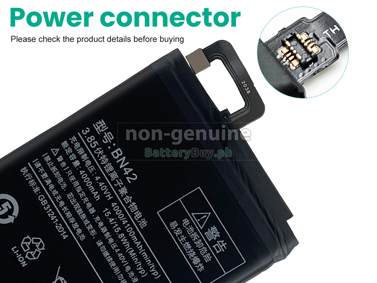 XiaoMi BN42 Replacement Battery