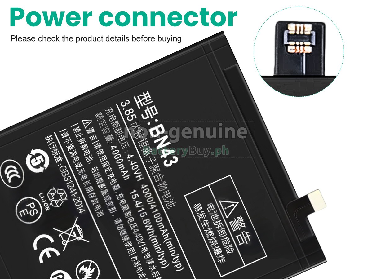 XiaoMi BN43 Replacement Battery