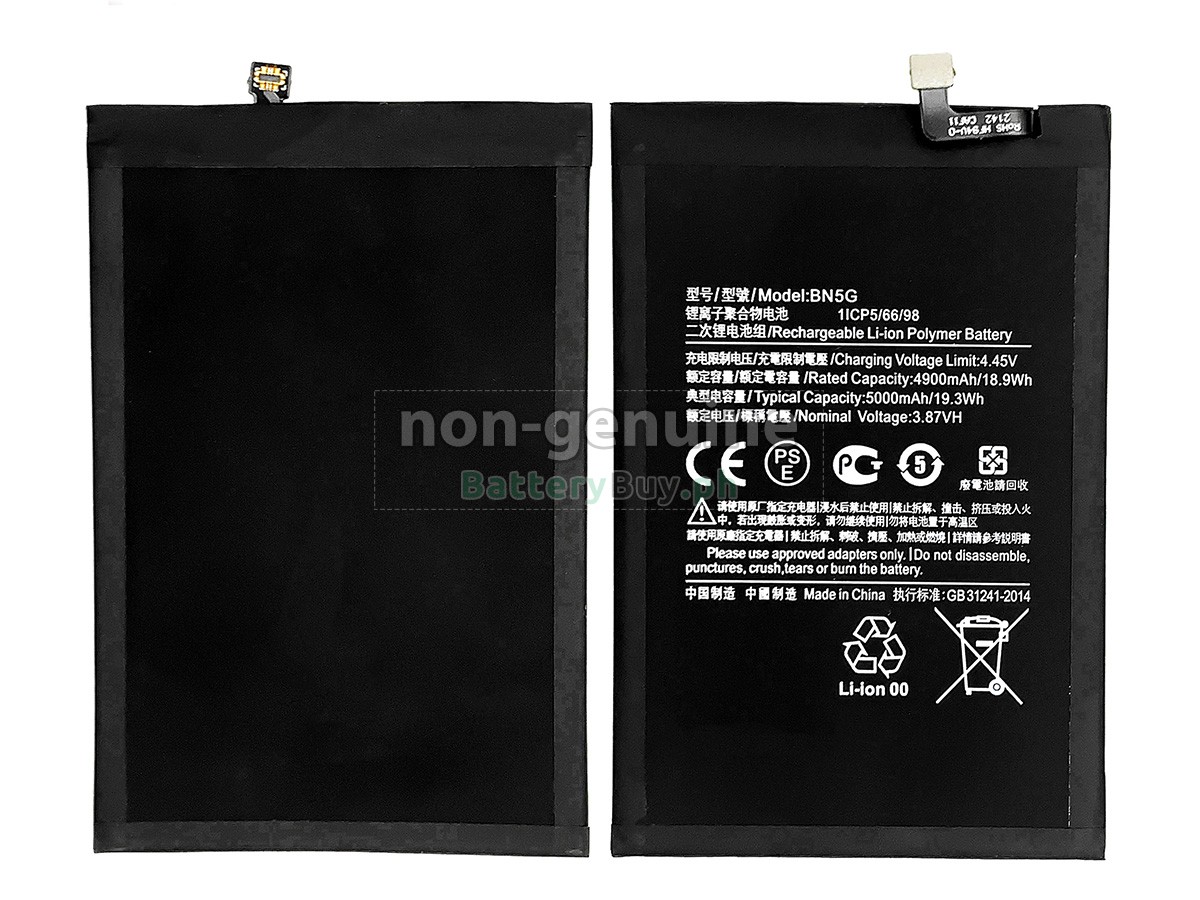 XiaoMi BN5G Replacement Battery