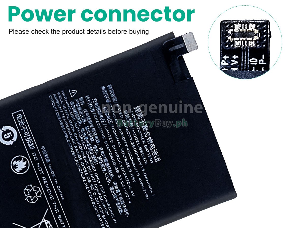 XiaoMi BLACK SHARK 2 PRO Replacement Battery
