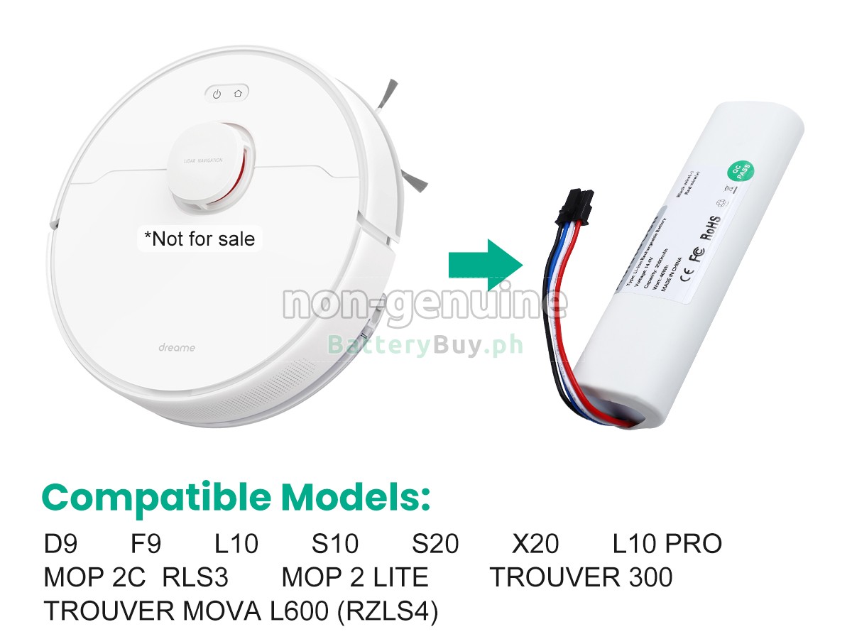 XiaoMi ROBOT VACUUM S20 Replacement Battery